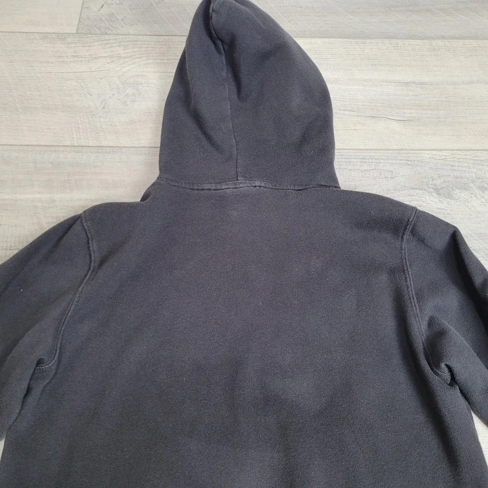 The North Face Hoodie Men's Small Black Rainbow Logo Pullover‎ Pride Edition